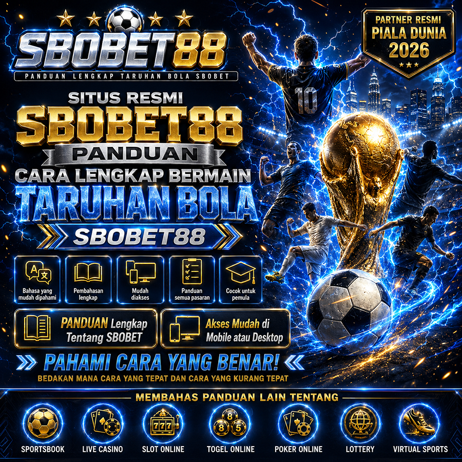SBOBET88 - Panduan Lengkap Taruhan Bola SBOBET Untuk Pemula